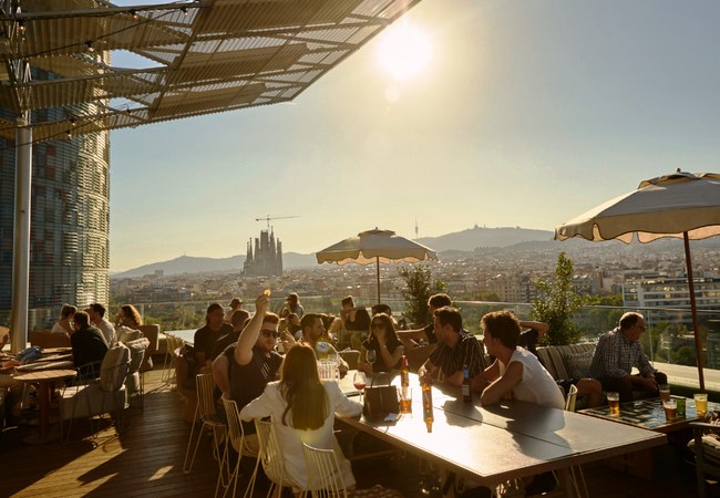  hotel  barcelona    terrazas 