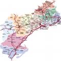 Подробнее о "Подробная карта провинции Таррагона"