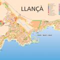 Подробнее о "Подробная карта города Льянса"