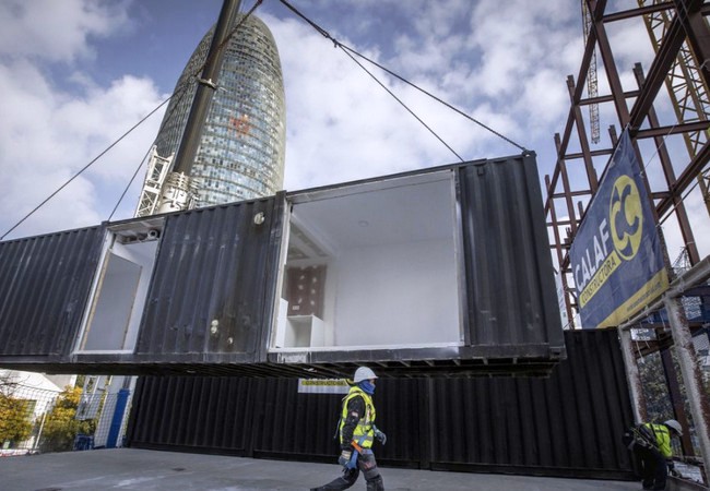 Подробнее о "В Барселоне начинаются строительные работы второго дома из грузовых контейнеров"