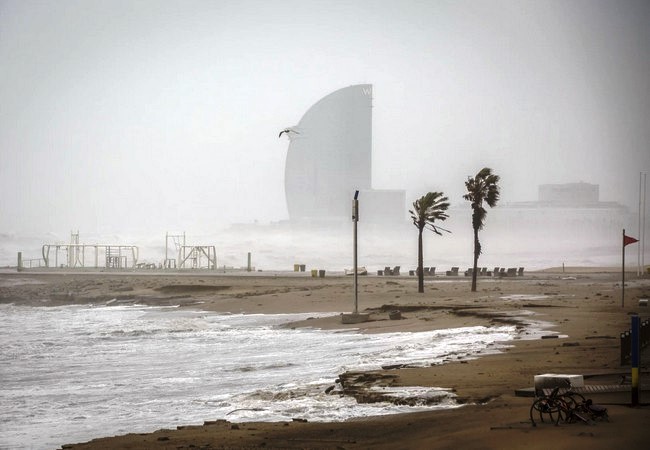 Подробнее о "В Каталонии объявлен «оранжевый» уровень опасности из-за сильного ветра"