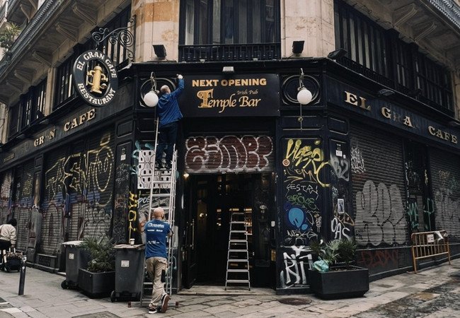 Подробнее о "На месте легендарного Gran Café в Барселоне откроется Temple Bar Irish Pub!"