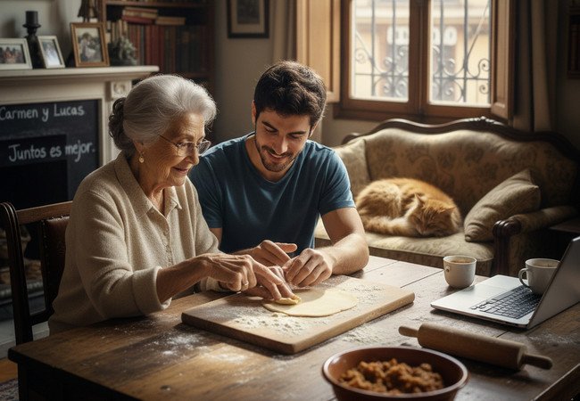 Подробнее о "В Барселоне студенты получают бесплатное жилье в обмен на помощь пенсионерам"