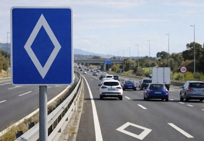 Подробнее о "Ромб раздора: за что водителей в Испании штрафуют на 200 евро"