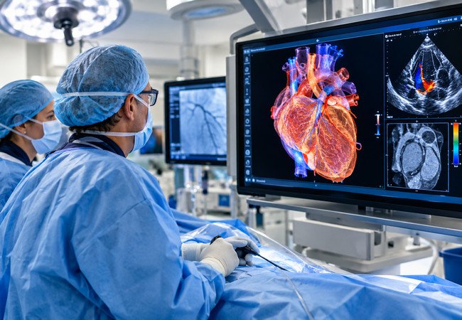 Подробнее о "В Бадалоне впервые в Испании провели операцию с 3D-визуализацией сердца в реальном времени"