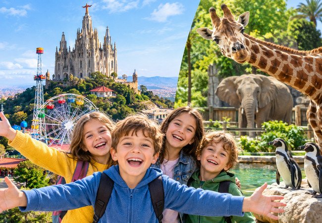 Подробнее о "Tibidabo и зоопарк Барселоны объявили бесплатный вход для детей с 24 по 27 сентября"