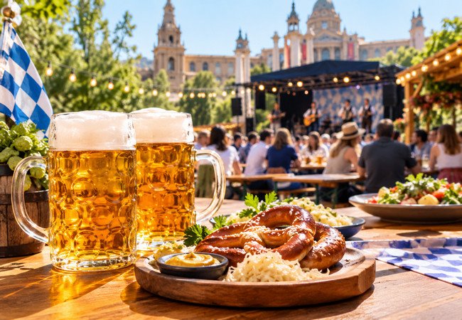Подробнее о "В Барселоне пройдет пивной фестиваль Biergarten с немецкой кухней и музыкой"