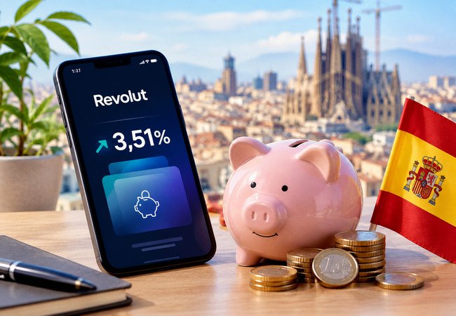 Подробнее о "Revolut вернул ставку 3,51% в Испании: что нужно знать новым клиентам"