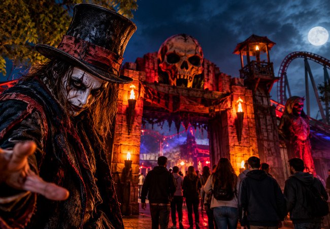 Подробнее о "Horrorland под Барселоной: 7 домов ужасов и 5 шоу в парке страха"